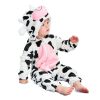 Kid Animal One-piece Pajamas Flannel Jumpsuit Children Cute Fleece Warm Thick Outdoor Wear Soft Spring Autumn Winter Zipper Baby