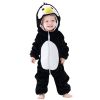 Kid Animal One-piece Pajamas Flannel Jumpsuit Children Cute Fleece Warm Thick Outdoor Wear Soft Spring Autumn Winter Zipper Baby