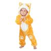 Kid Animal One-piece Pajamas Flannel Jumpsuit Children Cute Fleece Warm Thick Outdoor Wear Soft Spring Autumn Winter Zipper Baby