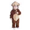 Kid Animal One-piece Pajamas Flannel Jumpsuit Children Cute Fleece Warm Thick Outdoor Wear Soft Spring Autumn Winter Zipper Baby